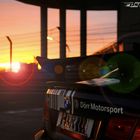 Dörr Motorsport M3 in der Abendsonne
