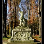 Dog statue @ Schloss Nordkirchen