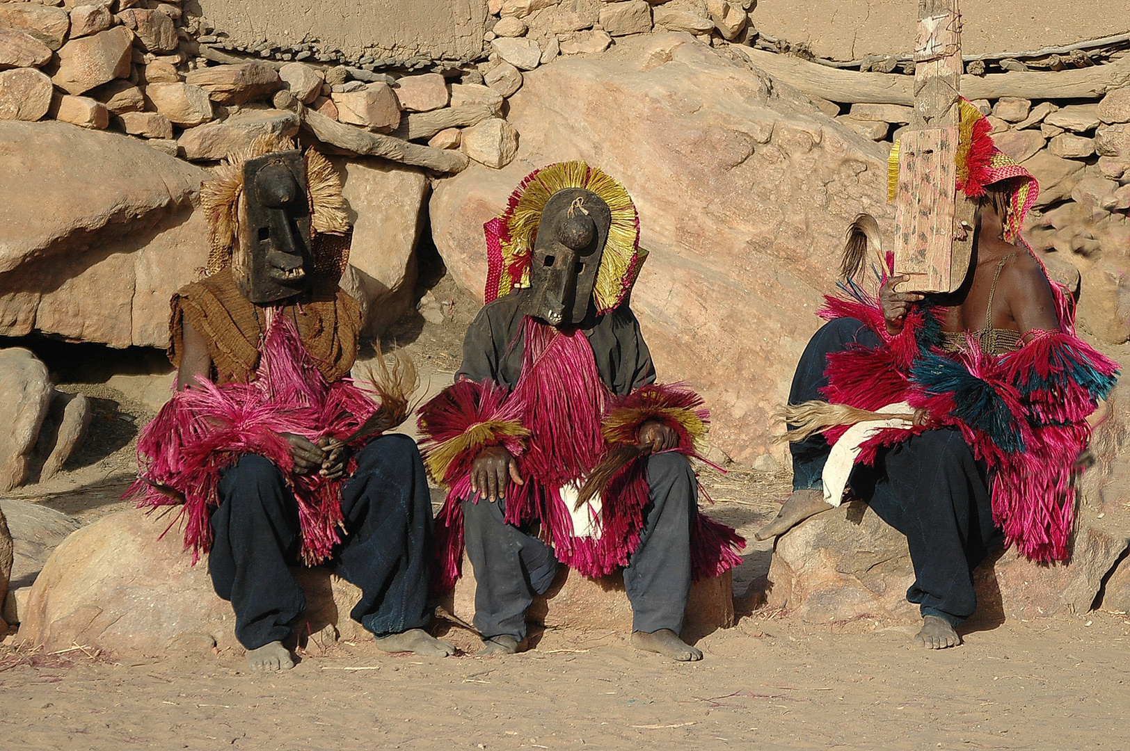 Dogon - Masken-Toten-Tanz