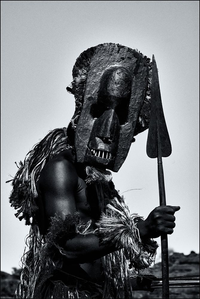 Dogon mit Maske, Mali