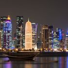 Doha bei Nacht