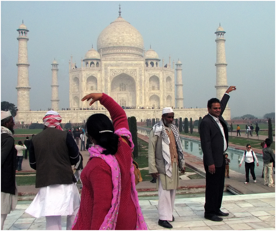 Doing the Taj Mahal