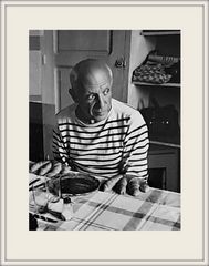 Doisenau:..le mani di  pane  di Picasso..1952