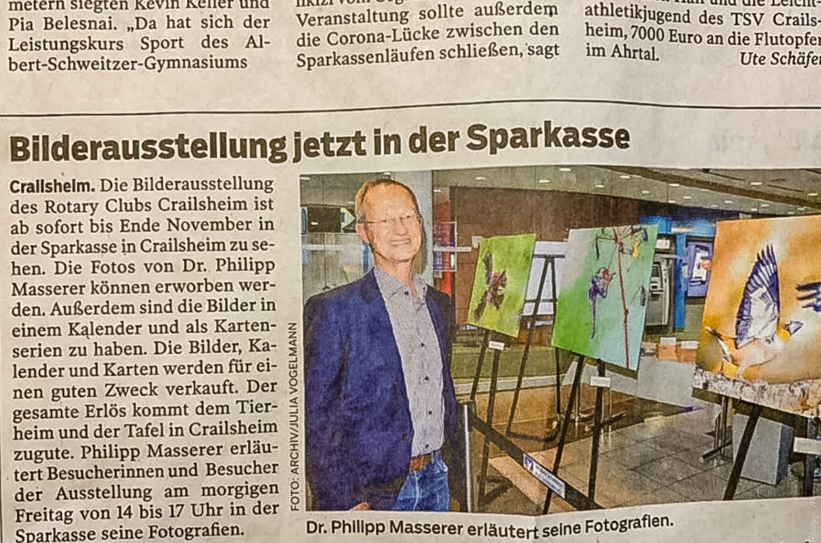 Doku zu meiner Ausstellung...