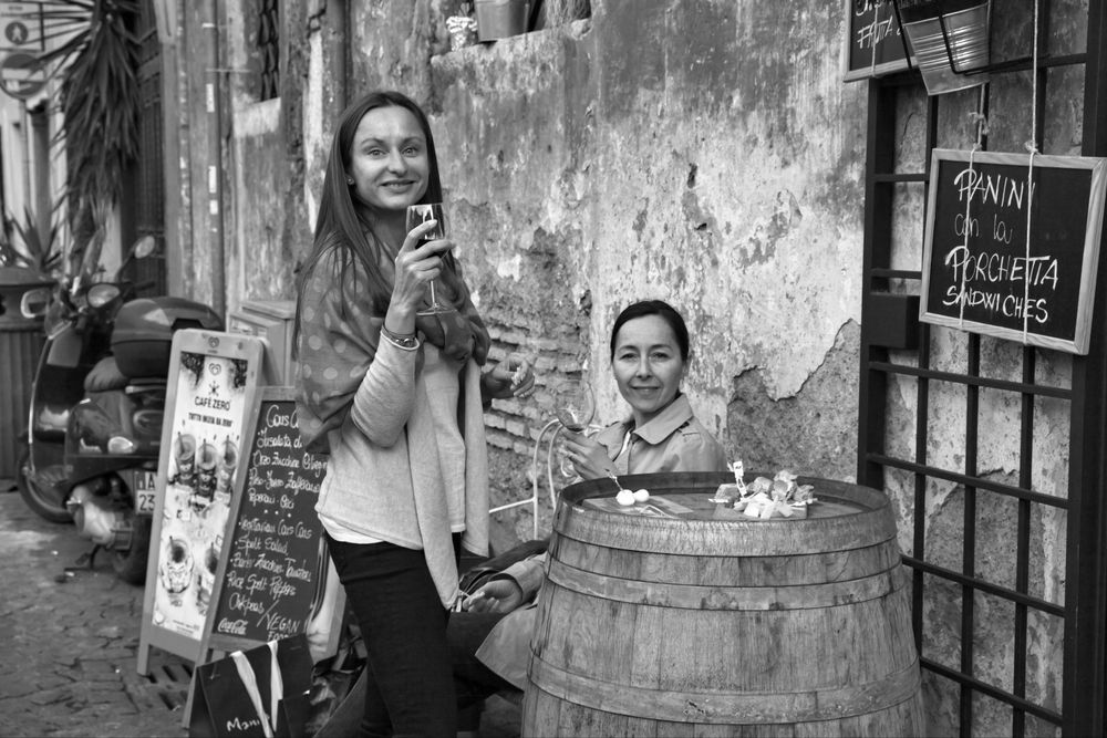 Dolce Vita in Trastevere.. (Römische Impressionen)