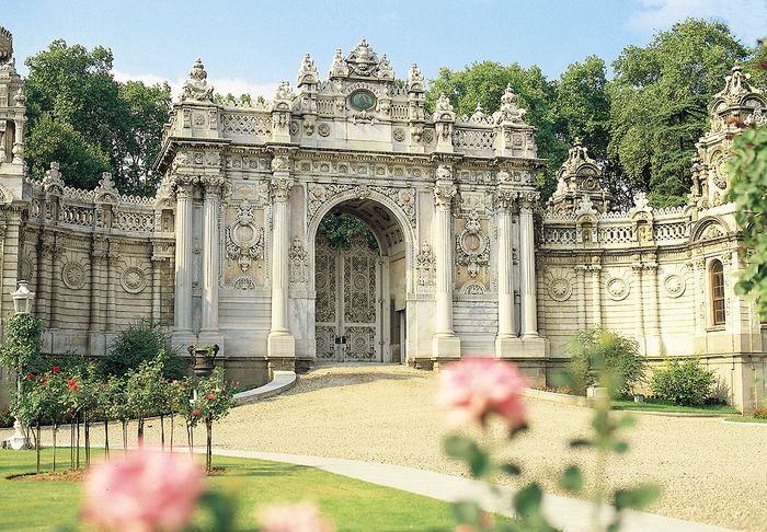 Dolmabahce Palast Haupttor-Istanbul