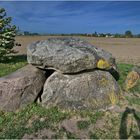 Dolmen im Abendlicht