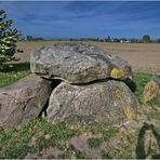 Dolmen im Abendlicht