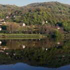 Dolni zalezly Blick mit dem schon im 19. Jahrhundert berühmten Hang an der Labe (Elbe)...