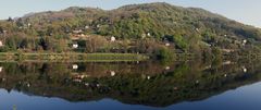 Dolni zalezly Blick mit dem schon im 19. Jahrhundert berühmten Hang an der Labe (Elbe)...