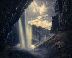 Dolomite Waterfall