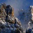 Dolomiten - Abendstimmung an der Sella-Gruppe