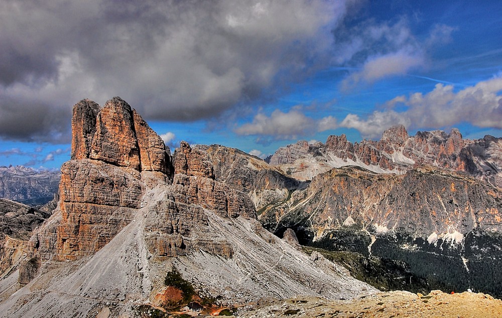 dolomiten am nuvolau