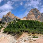 dolomiten am weg zur ücia lavarella