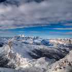 Dolomiten bei besten Wetter