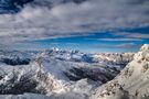 Dolomiten bei besten Wetter von Frank Stauga 