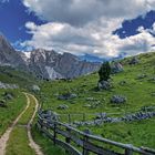 Dolomiten-Bergwelt