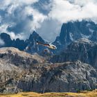 Dolomiten - Beton kommt geflogen