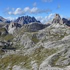 Dolomiten, Blick auf 3 Zinnen-Hütte