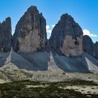 Dolomiten, Blick auf Drei Zinnen