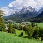 Dolomiten Blick auf Sexten und Berge 2018