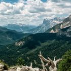 Dolomiten, Blick vom Col di Varda über Tre Croci Pass