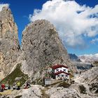 Dolomiten, Cadini Gruppe, Rifugio Fonda Savio