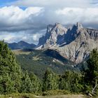 Dolomiten, Geislergruppe/Seceda von Westen