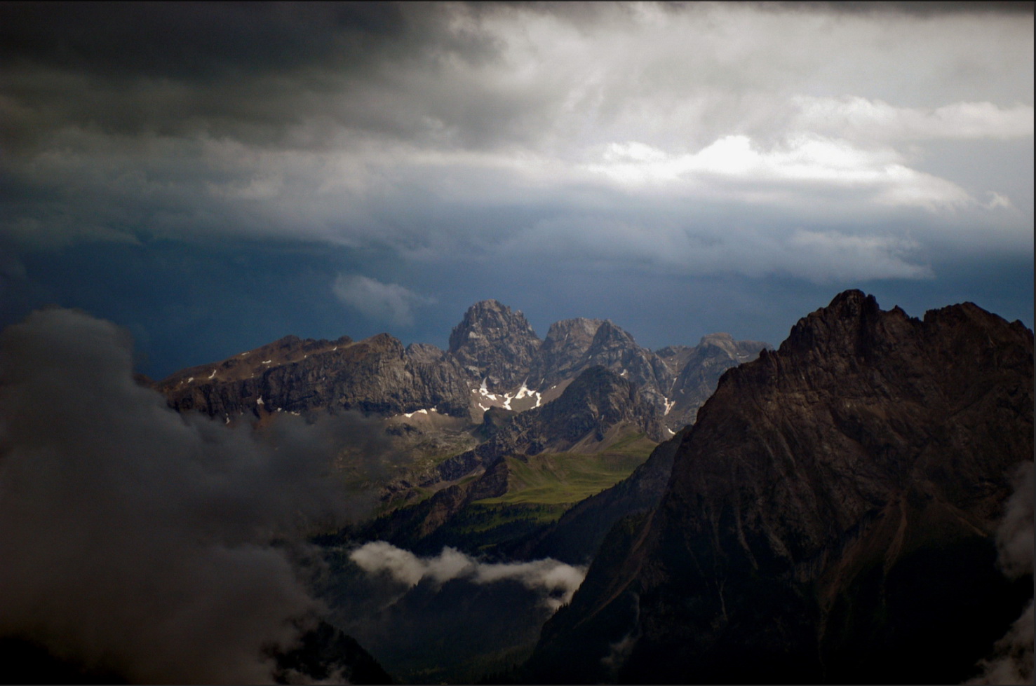 Dolomiten Gewitter