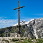 Dolomiten, Heimkehrerkreuz am Strudelkopf