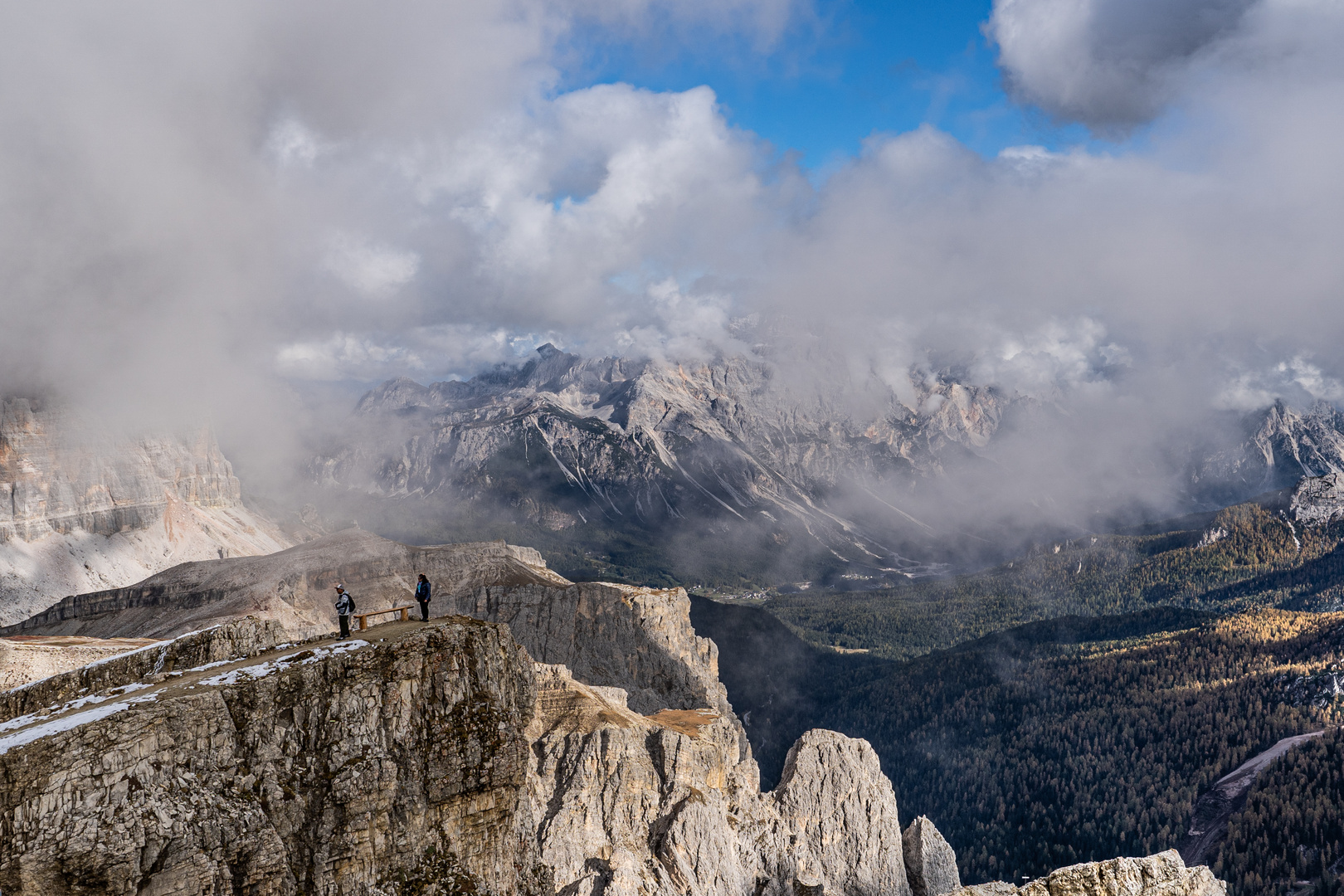 Dolomiten_ hoch oben 