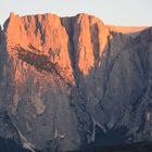 Dolomiten im Abendschein