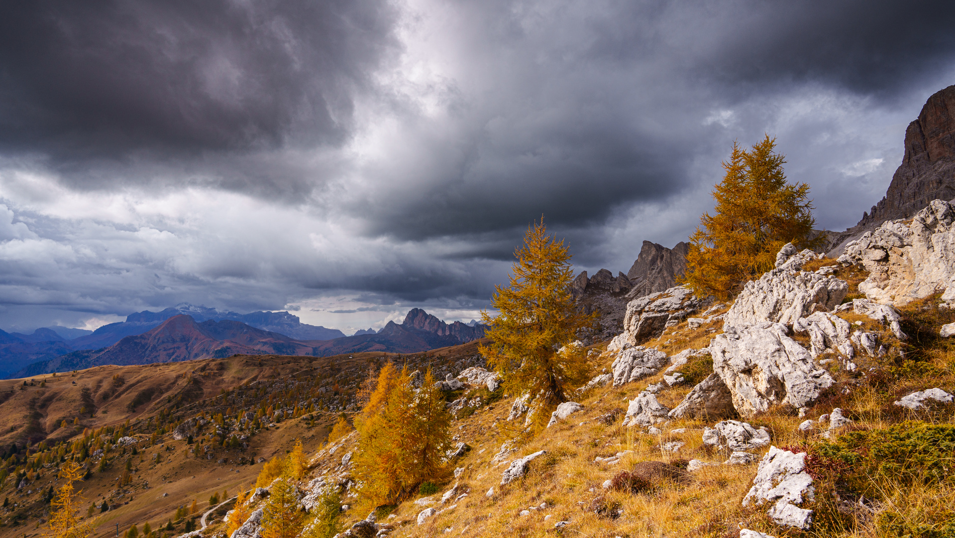 Dolomiten im Herbst