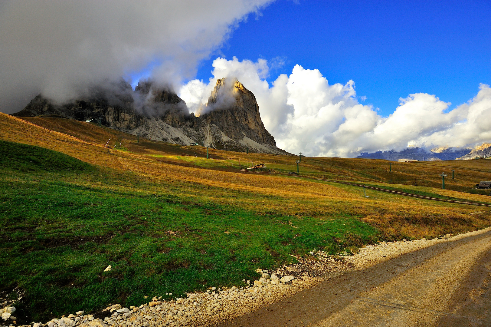 Dolomiten im Herbst