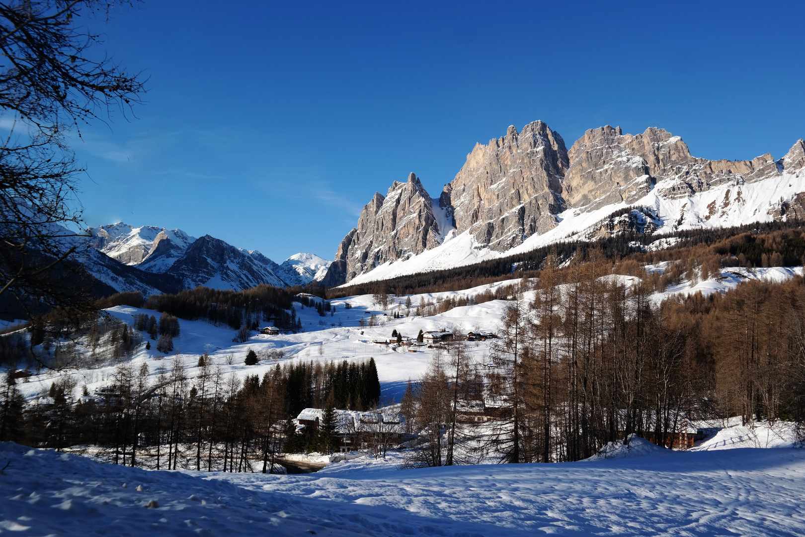 Dolomiten im Winter