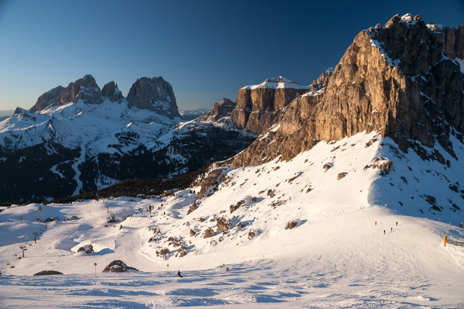 Dolomiten im Winter