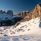 Dolomiten im Winter