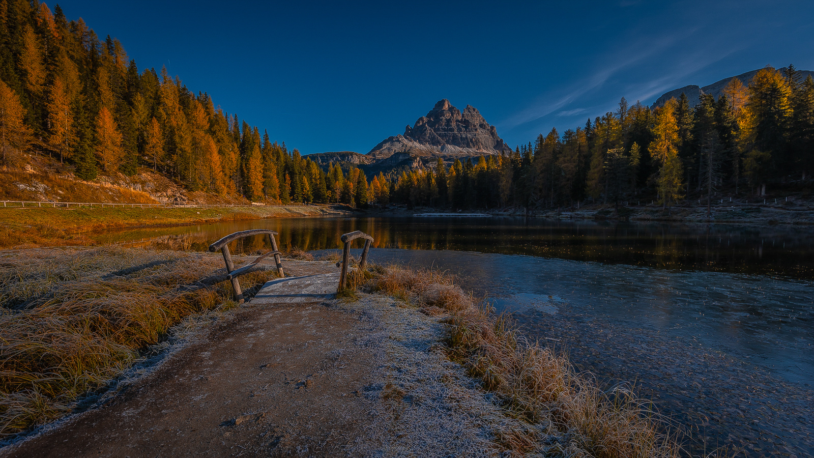 Dolomiten in Herbst