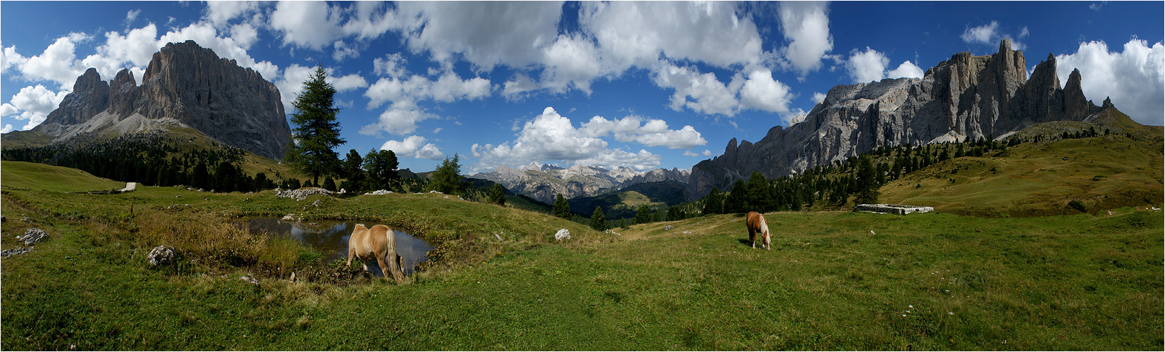 Dolomiten-Panorama