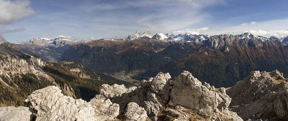 Dolomiten-Panorama