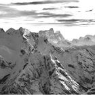 Dolomiten-Panorama vom Pico di Vallandro (Dürrenstein) nach Süden