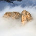 Dolomiten-Romantik  -  Dolomiten Wildheit ?