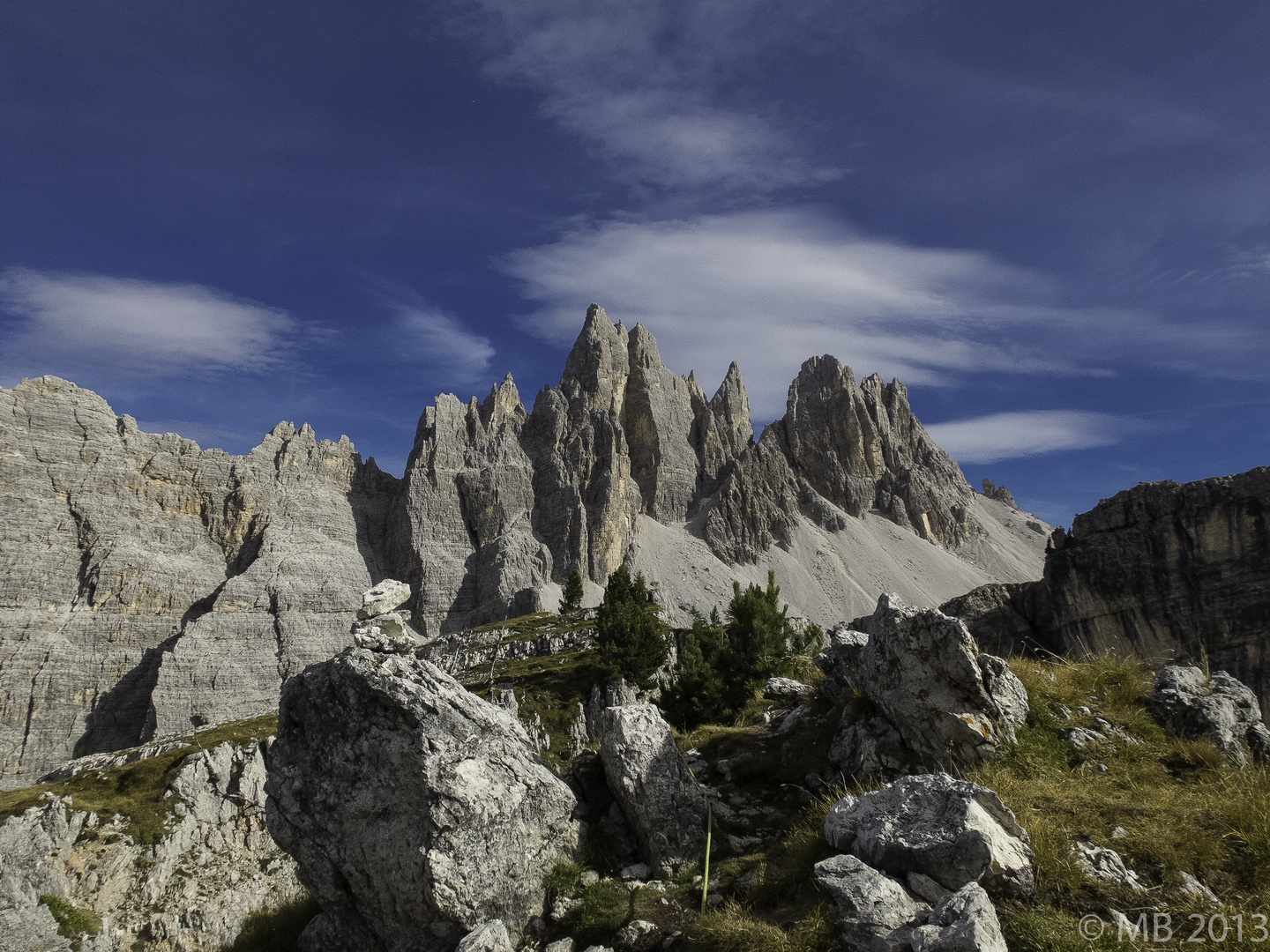 Dolomiten rund um den Passo Giau