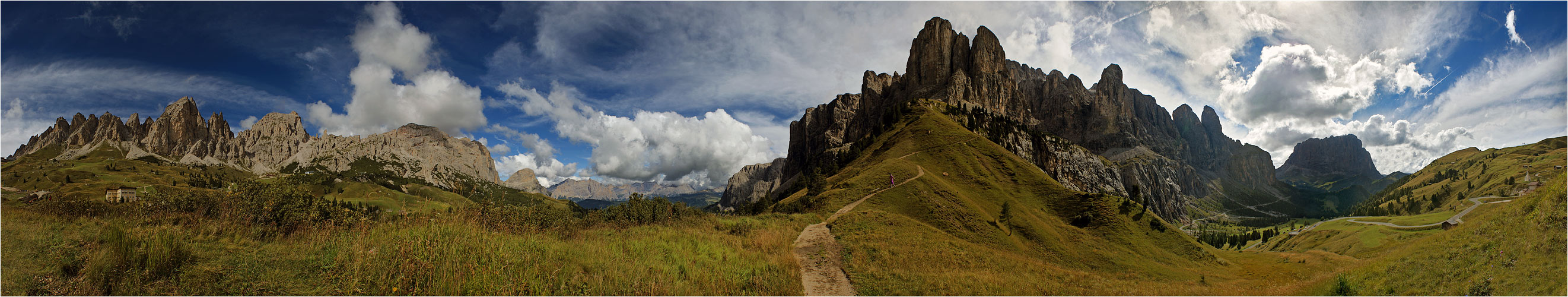 Dolomiten-Rundblick