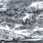 Dolomiten- Schlern im Halbschatten