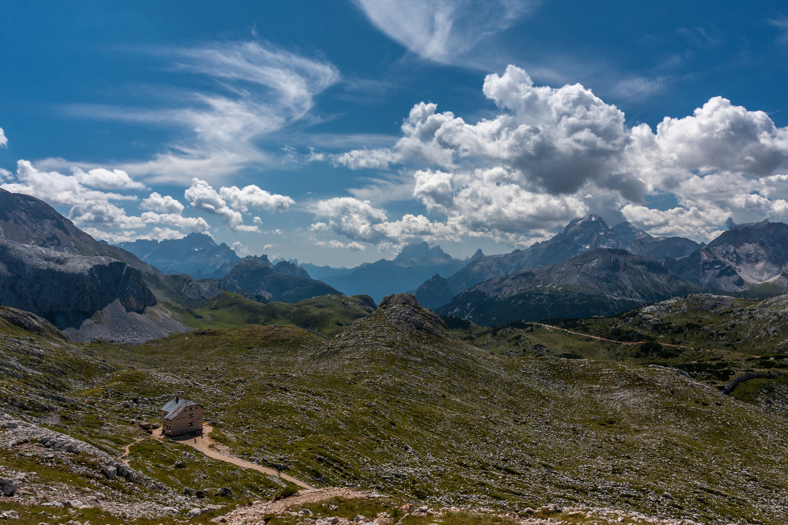 Dolomiten - Seekofelhütte