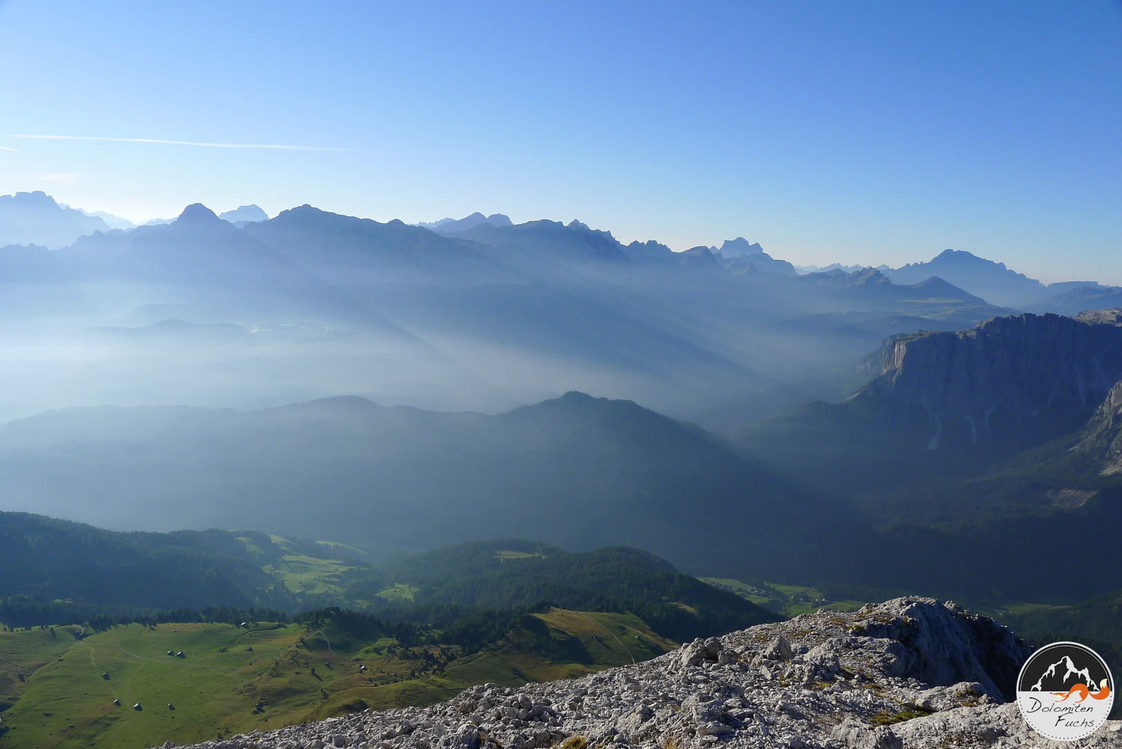   Dolomiten Symphonie in Blau