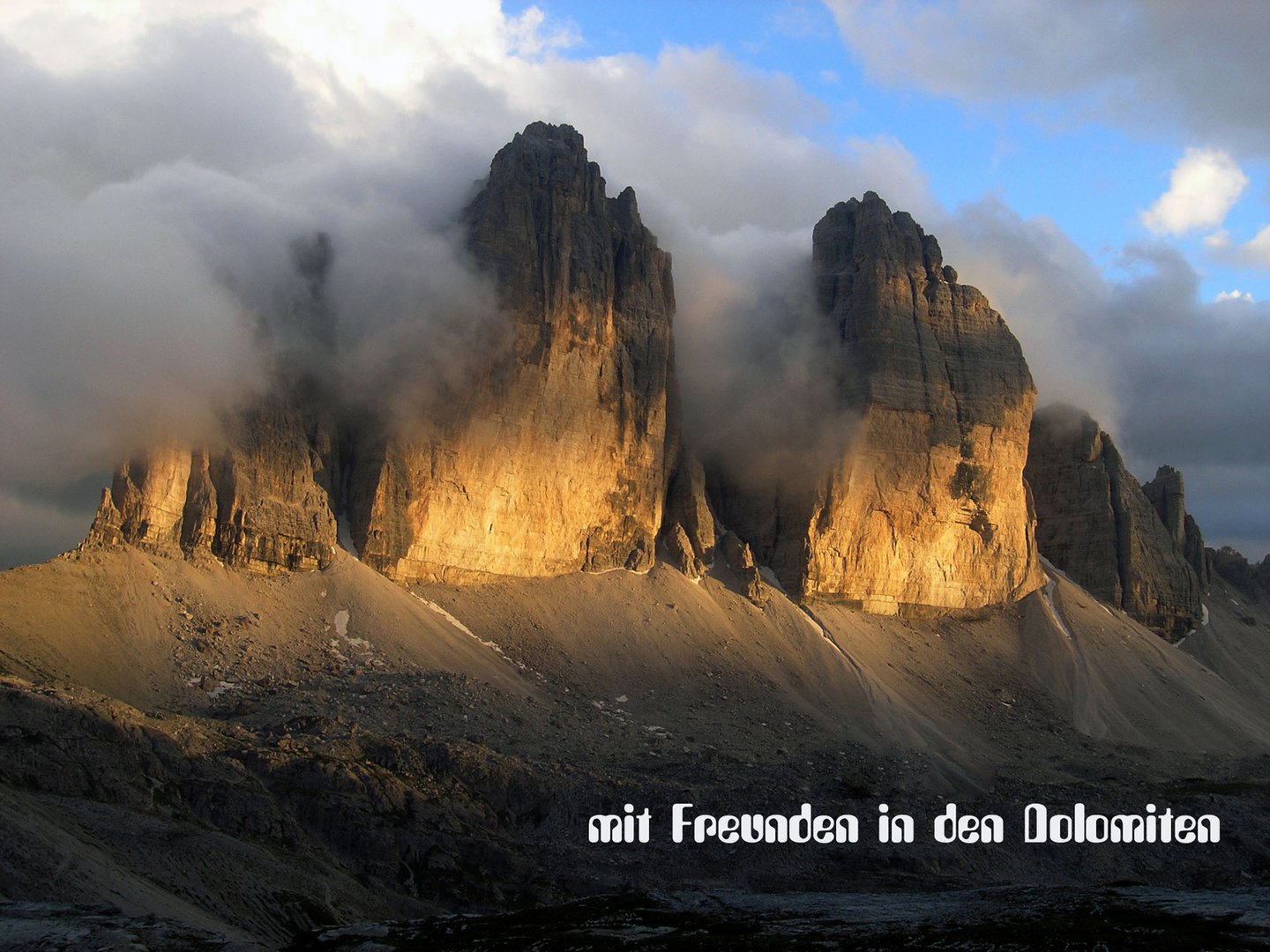 Dolomiten Teil1- Diashow