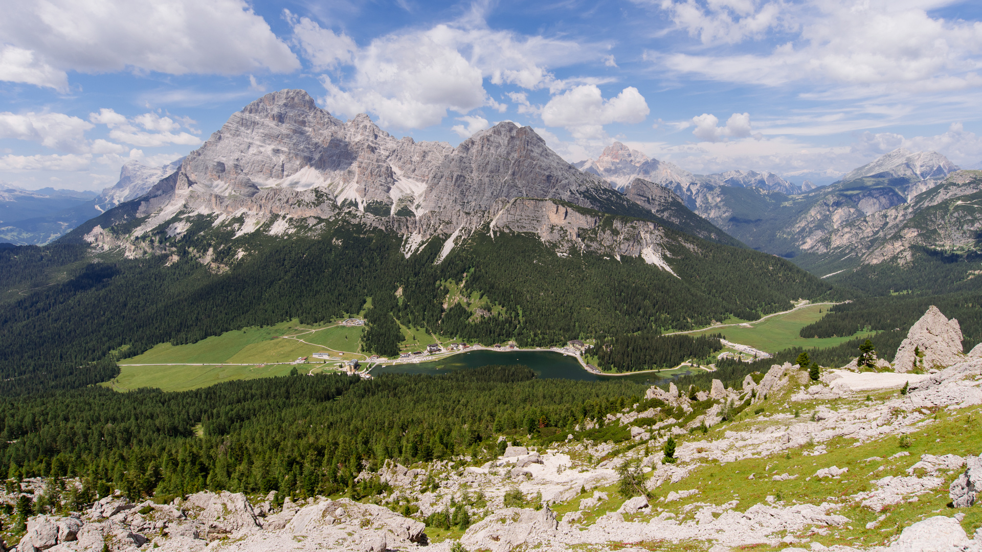 Dolomiten - über dem Misurinasee 2018