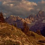 Dolomiten  und Festung aus dem 1.Weltkrieg